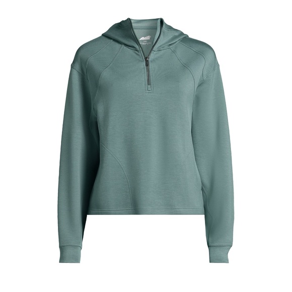 Avia Women's Seamed Quarter Zip Hoodie - Picture 5 of 5